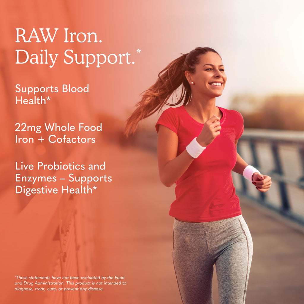 Vitamin Code Raw Iron Supplement, 30 Capsules C97807