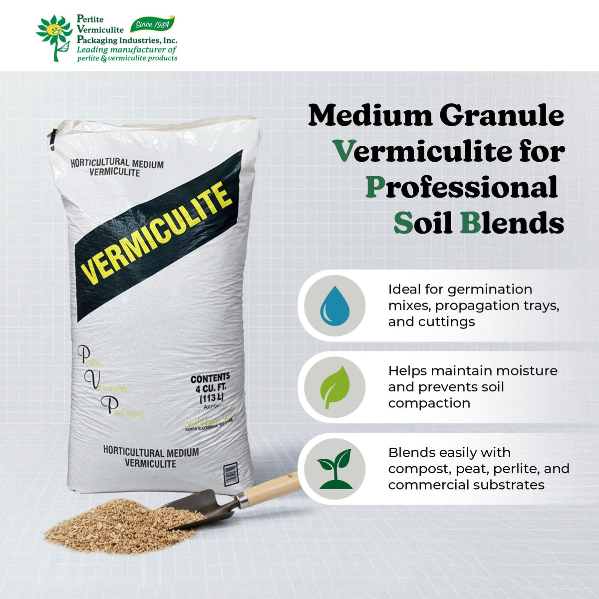 4 Cubic Feet Medium Vermiculite Soil Conditioner A2983