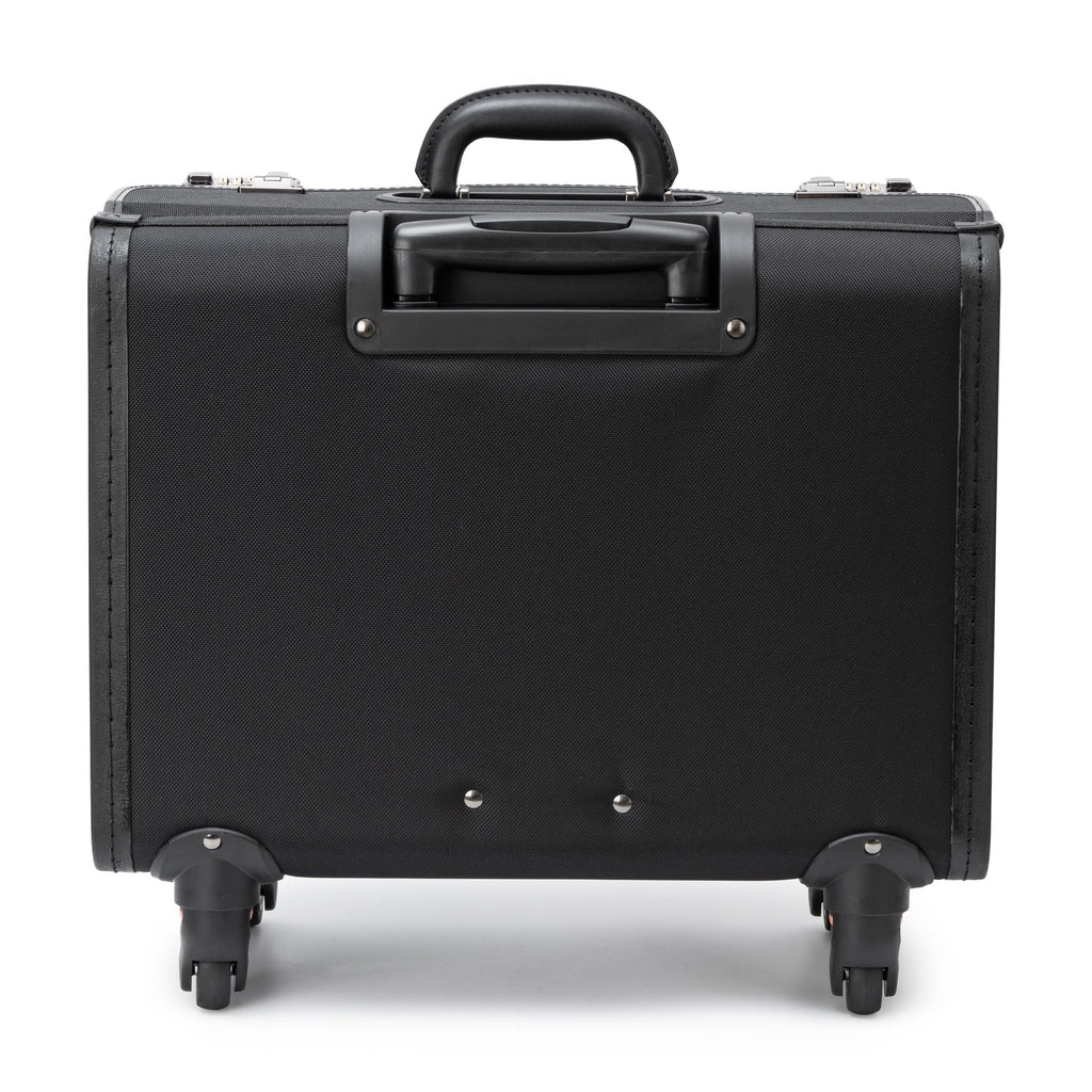 Wheeled Briefcase with 17” Laptop Compartment and Dual Combo Locks R4287