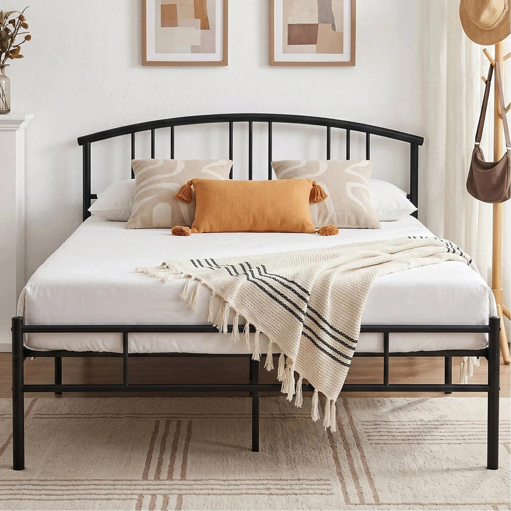 Full Metal Platform Bed Frame with Headboard and Footboard I708329