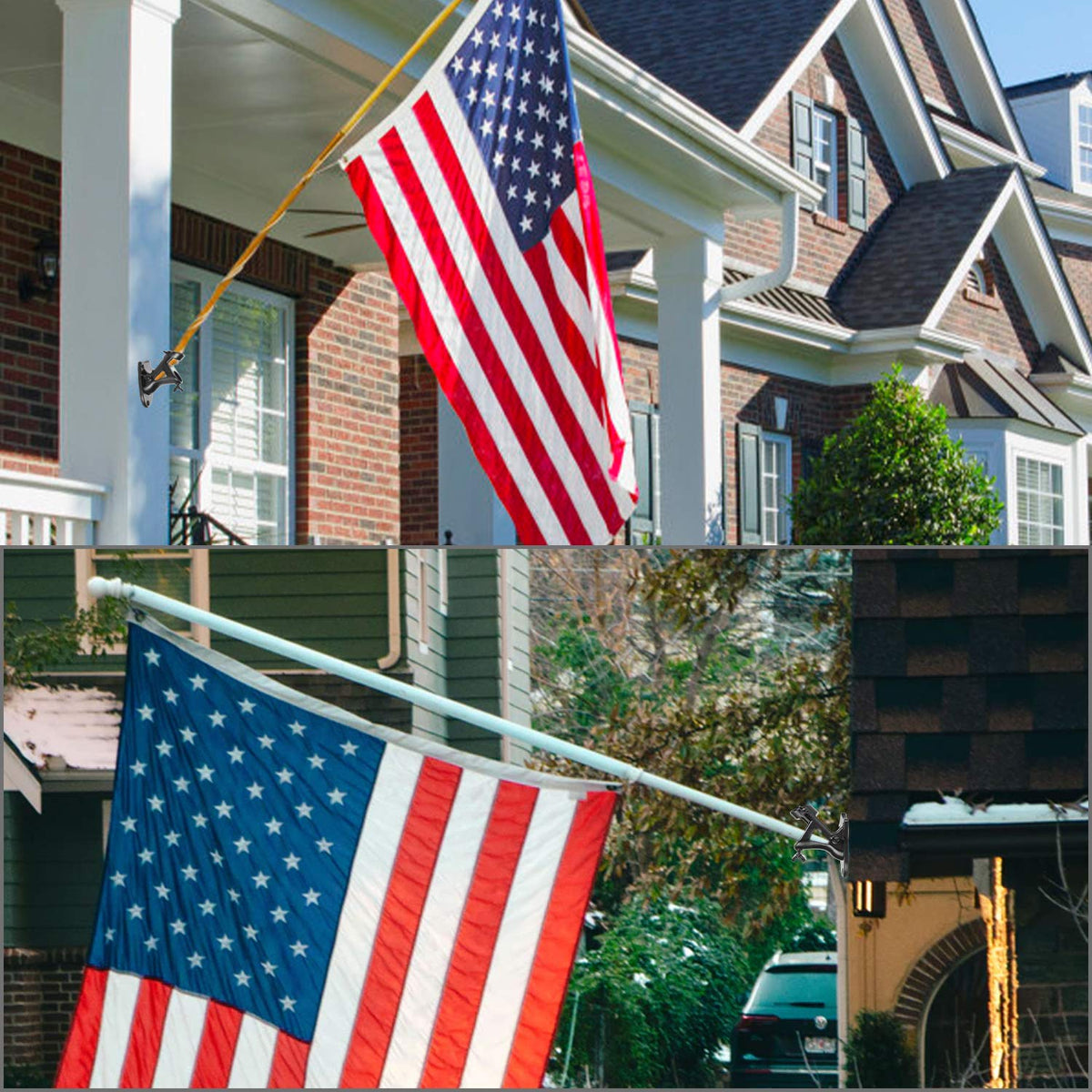 Stainless Steel Heavy Duty Flag Pole Holder C284906