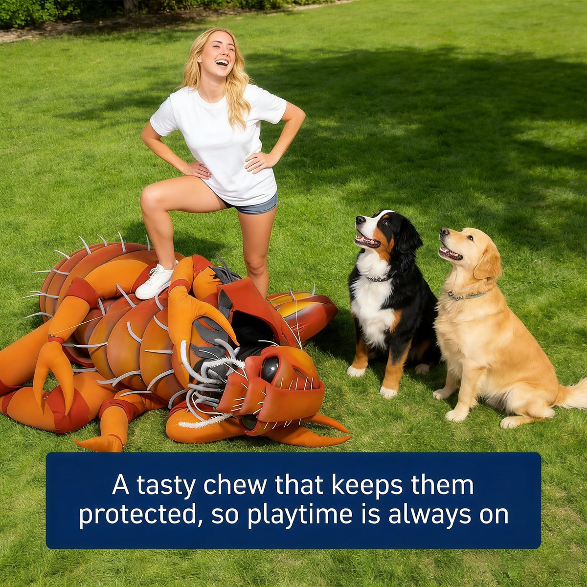 Natural Flea and Tick Prevention for Dogs Chewables R1867