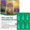 Cat Flea and Tick Prevention 6-Month Supply H336