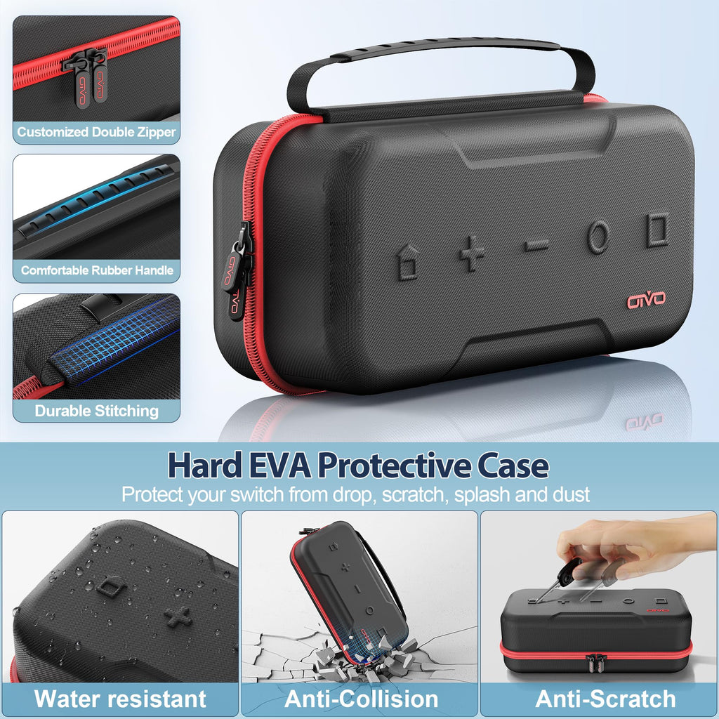 Switch OLED Carrying Case with 20 Games K622101