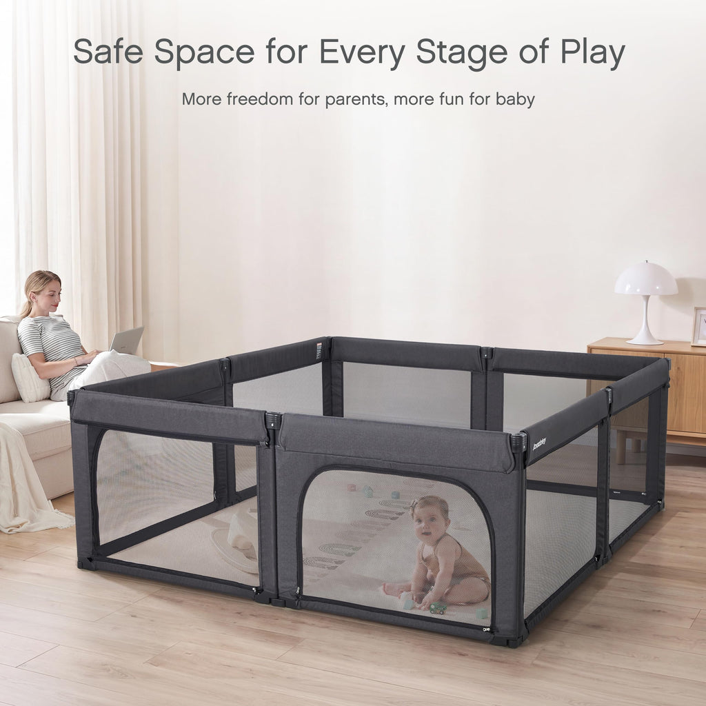 8-Panel Foldable Baby Playpen F7793