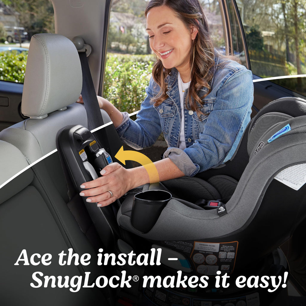2-in-1 Rotating Convertible Car Seat C593